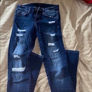 blue jeans size 23